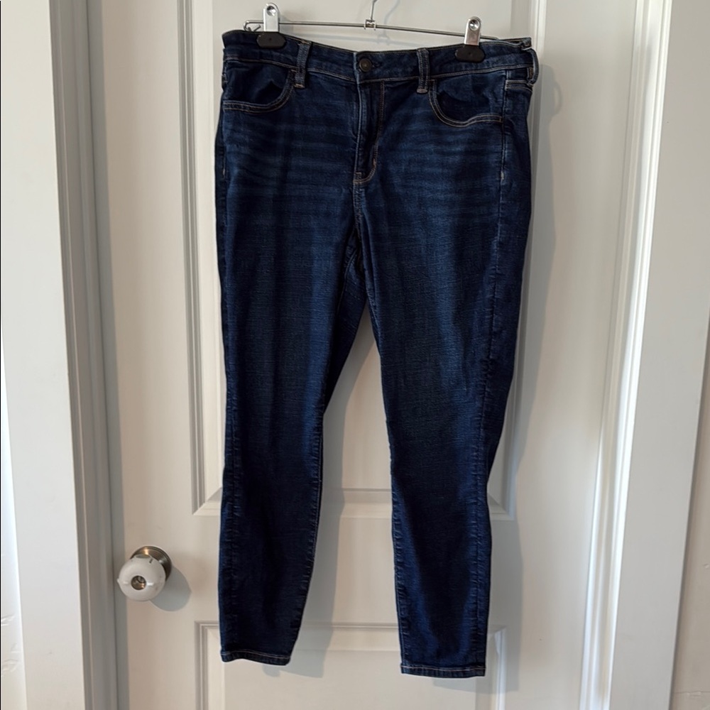 American Eagle Outfitters Skinny Blue Jeans Classic Fit